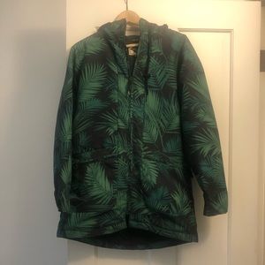 Airblaster plant print ski jacket